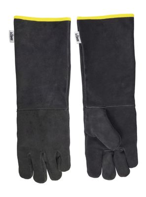 Guantes De Cuero Negro