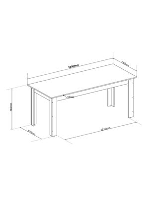 Imagen 2 del producto Juego de Comedor Porto 8 Sillas