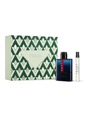 Set Perfume Luna Rossa Ocean EDT Hombre 100ml + 10ml Prada