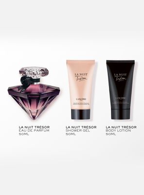 Imagen 2 del producto Set Perfume La Nuit Trésor EDP Mujer 50ml +  Body Lotion 50 ml + Shower Gel 50 ml Edición Limitada