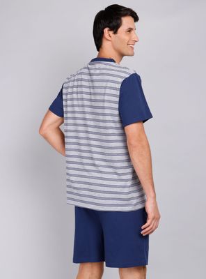 Imagen 2 del producto Pijama Corto Diseño a Rayas