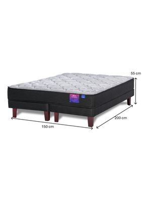 Imagen 2 del producto Cama Europea Therapedic Plus 2 Plazas BD + Set Asturias