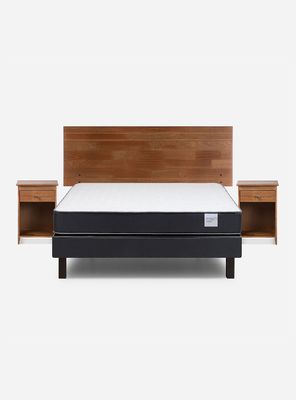 Imagen 2 del producto Cama Europea Wave Base Normal 2 Plazas 1.50x1.90 cm Bn Tabor