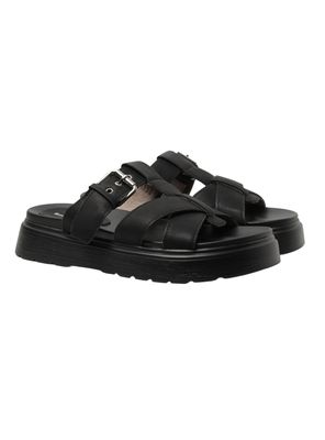 Imagen 2 del producto Sandalia Hebilla y Correas Cruzadas Cuero Mujer