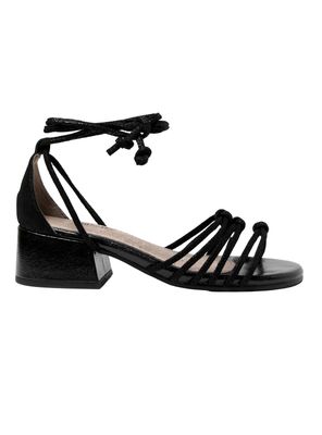 Sandalia Correas Delgada Cuero Mujer