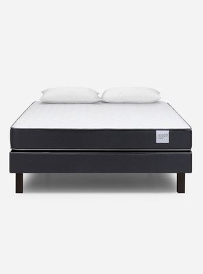Imagen 2 del producto Cama Europea Wave Base Normal 2 Plazas 1.50x1.90 cm + Almohadas