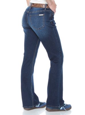 Imagen 2 del producto Jeans Recto Tiro Medio Pretina con Cinturón