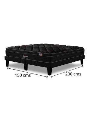 Imagen 2 del producto Cama Europea Platinum 2 Plazas + Respaldo TIGN GR