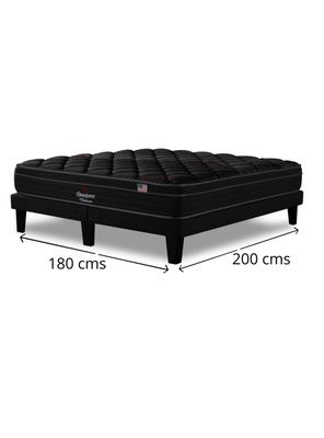 Imagen 2 del producto Cama Europea Platinum King + Respaldo