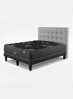 Cama Europea Dolphin King + Respaldo