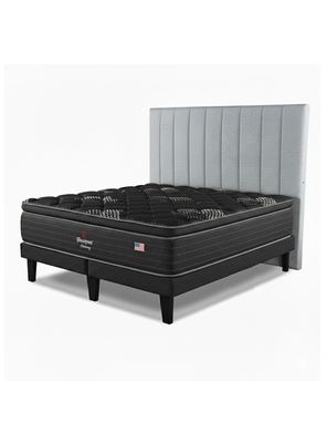 Cama Europea Harmony 2 Plazas + Respaldo TIB PL