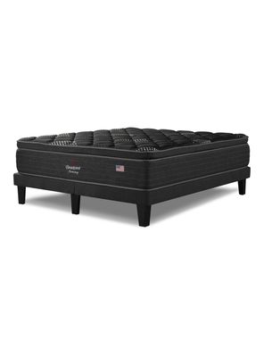 Cama Europea Harmony King Base Dividida y Respaldo