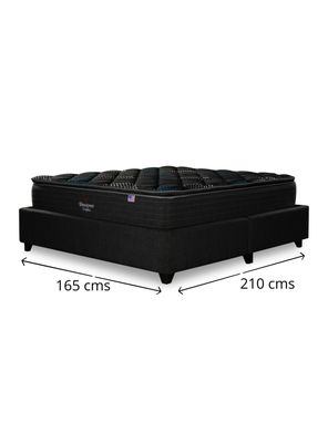 Imagen 2 del producto Cama Europea Dolphin 2 Plazas Base Dividida + Respaldo