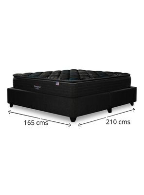 Imagen 2 del producto Cama Europea Dolphin 2 Plazas Base Dividida + Respaldo