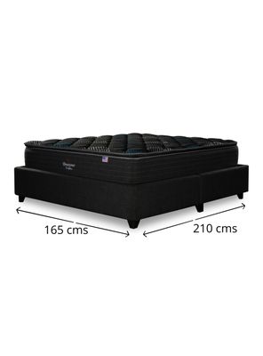 Imagen 2 del producto Cama Europea Dolphin 2 Plazas Base Dividida + Respaldo TIG P