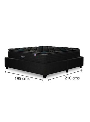 Imagen 2 del producto Cama Europea Dolphin King Base Dividida con Respaldo