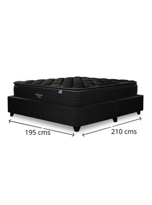 Imagen 2 del producto Cama Europea Dolphin King Base Dividida con Respaldo TIB PL