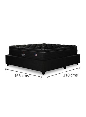Imagen 2 del producto Cama Europea Harmony 2 Plazas Base Dividida con Respaldo TIG G