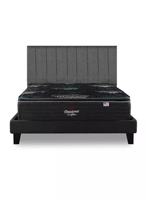 Cama Europea Dolphin 2 Plazas Base Dividida con Respaldo TIB G