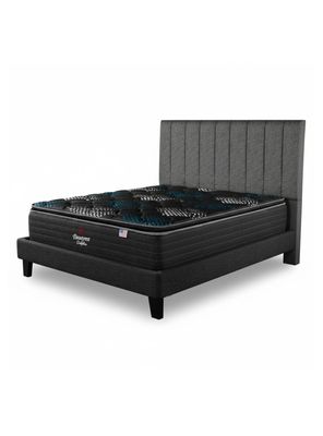 Cama Europea Dolphin King Base Dividida + Respaldo TIG PL