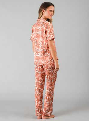 Imagen 2 del producto Set Camisero y Pantalón Satín Print