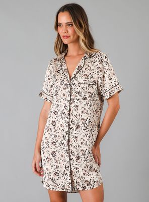 Imagen 2 del producto Camisero Satin Print