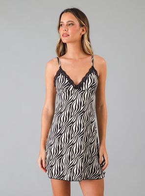 Imagen 2 del producto Camisola Microfibra Encaje