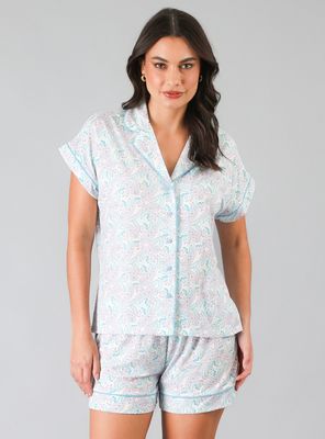 Pijama Top Camisero Short Caja