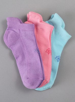 Pack 3 Calcetín Corto Flor