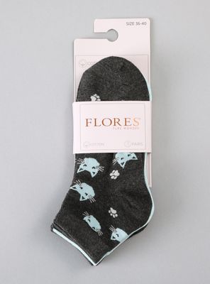 Imagen 2 del producto Pack 3 Calcetín Quarter Color 5068