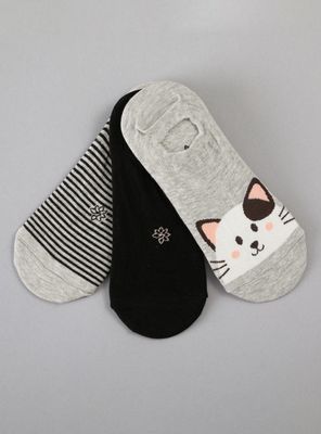 Pack 3 Calcetín Invisible Animalito