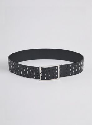 Imagen 2 del producto Cinturón Ancho con Mini Tachas Cuero Sintético