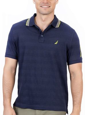 Polera Cuello Polo Básico Manga Corta