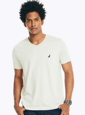 Polera Manga Corta Cuello V