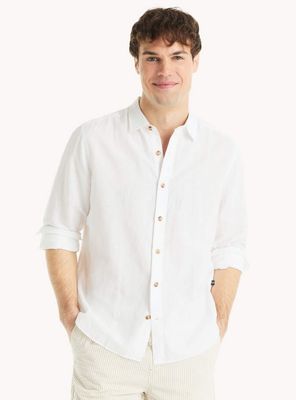 Camisa Regular Fit Manga Larga Casual