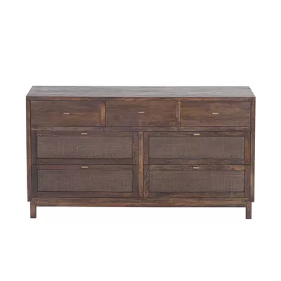 Cómoda Madera Mango 7 Cajones