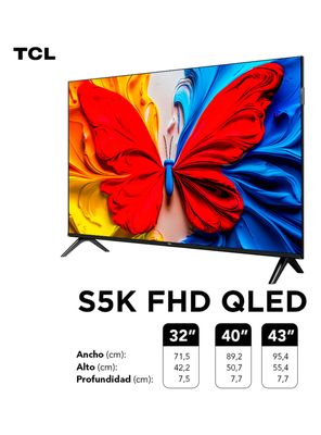 Imagen 2 del producto QLED Smart TV 50' FHD S5K