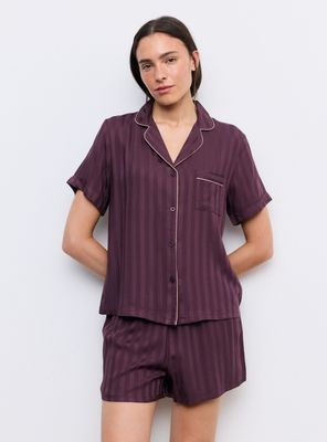 Pijama Camisero Liso