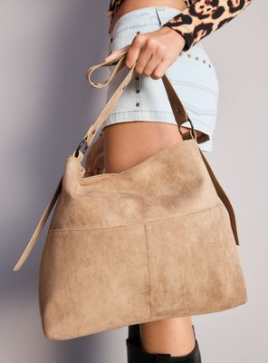 Imagen 2 del producto Cartera de Hombro Tipo Tote Efecto Suede