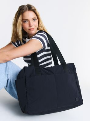 Cartera Tote con Forro Estampado