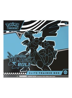 Juego de Cartas Black Bolt Elite Trainer Box Español