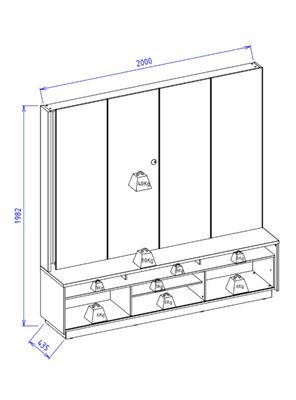Imagen 2 del producto Home TV 70 Jordao Freijo