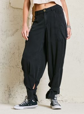 Pantalón Jogger Look Fluido con Bolsillos