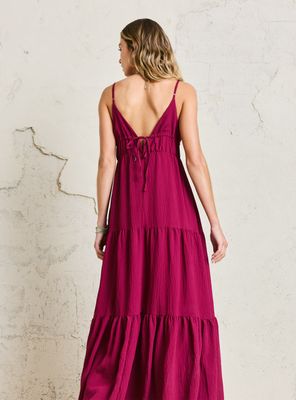 Imagen 2 del producto Vestido Maxi Look Seda Crepé