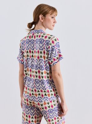 Imagen 2 del producto Pijama Ligero Full Estampado con Aplicaciones en Satín