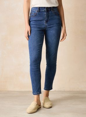 Jeans Skinny Básico Liso