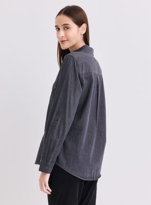 Imagen 2 del producto Camisa Básica Denim Abotonada