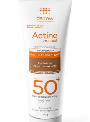 Imagen 2 del producto Colors Protector Solar SPF 50+ tono oscuro 40 ml Actine