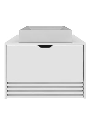 Mueble Baño Aéreo 1 Puerta + 1 Cajón con Lavamanos