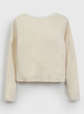 Imagen 2 del producto Polera Manga Larga con Aplicación Corazón